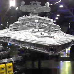 Wystawa LEGO: Star Destroyer z “Gwiezdnych Wojen”