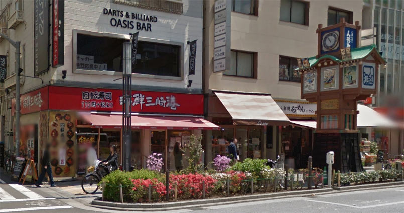 Świetne miejsce, by zjeść sushi. Widok z Google Street View