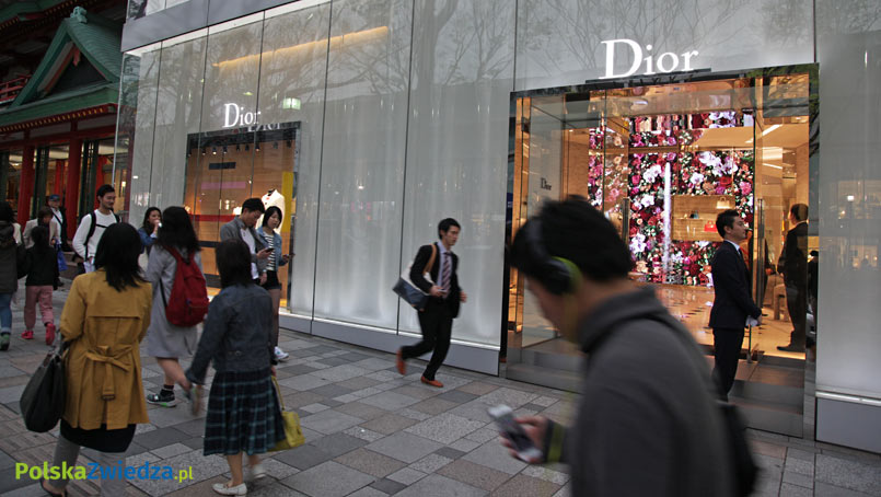 Dior na Omotesando. Fot. Wojciech Krusiński