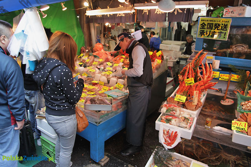 Targ rybny Tsukiji / fot. Wojciech Krusiński