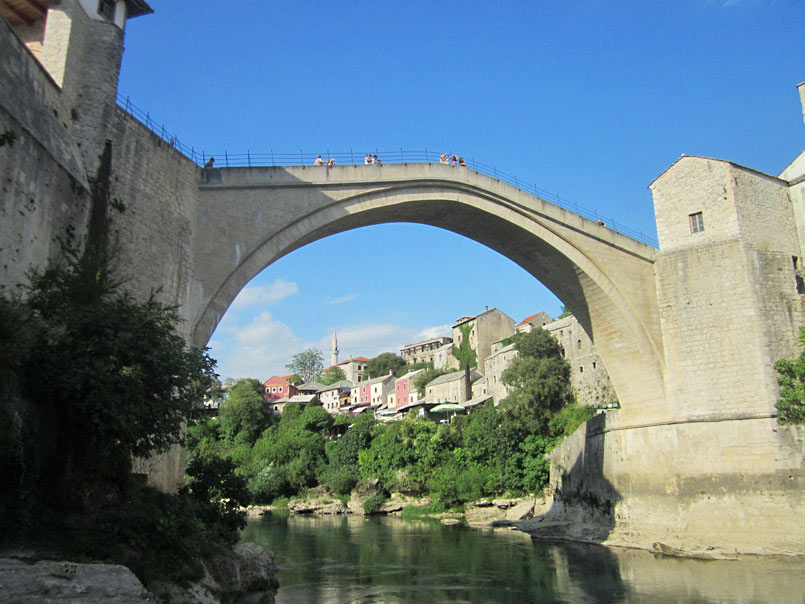Stary Most w Mostarze. Fot. Monika Tomasik