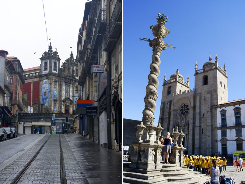 Porto: Igreja de Saint Ildefonso i Igreja das Carmelitas i Se Catedral / fot. Aleksandra Stromecka (Thiefoftheworld.me)